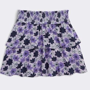 Vineyard Vines Floral Ruffle Skirt